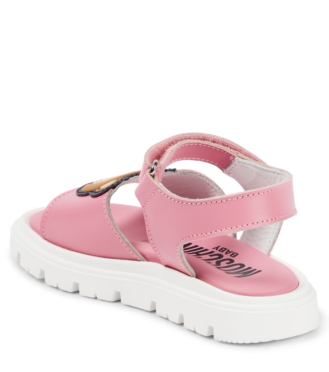 Teddy Bear leather sandals  | Moschino Kids