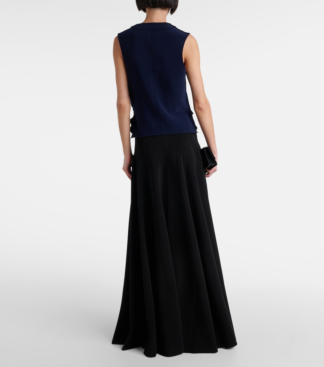 Single-breasted vest | Norma Kamali