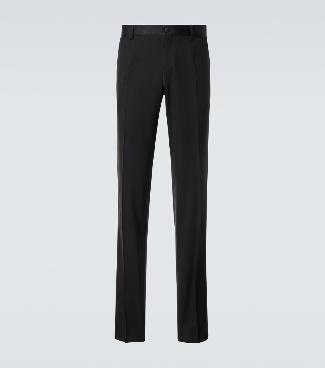 Wool and silk-blend tuxedo pants | Dolce&Gabbana