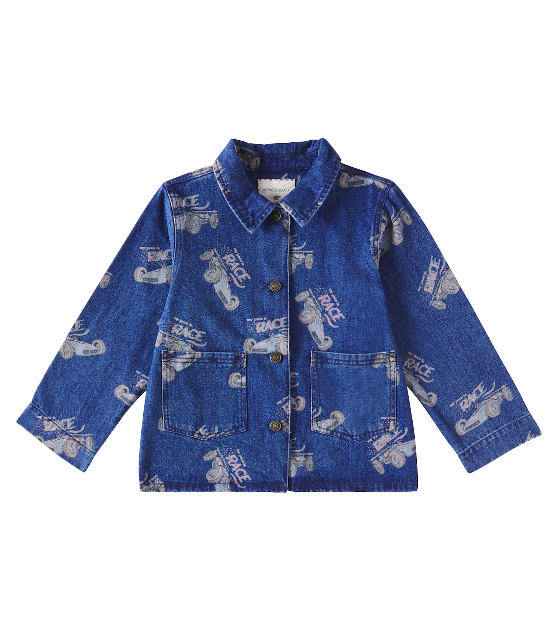 Bedruckte Jeansjacke Magot | Konges Sløjd