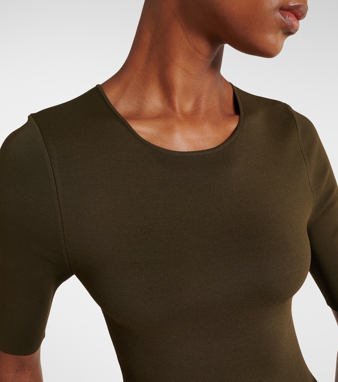 Darno asymmetric plissé midi dress | Joseph