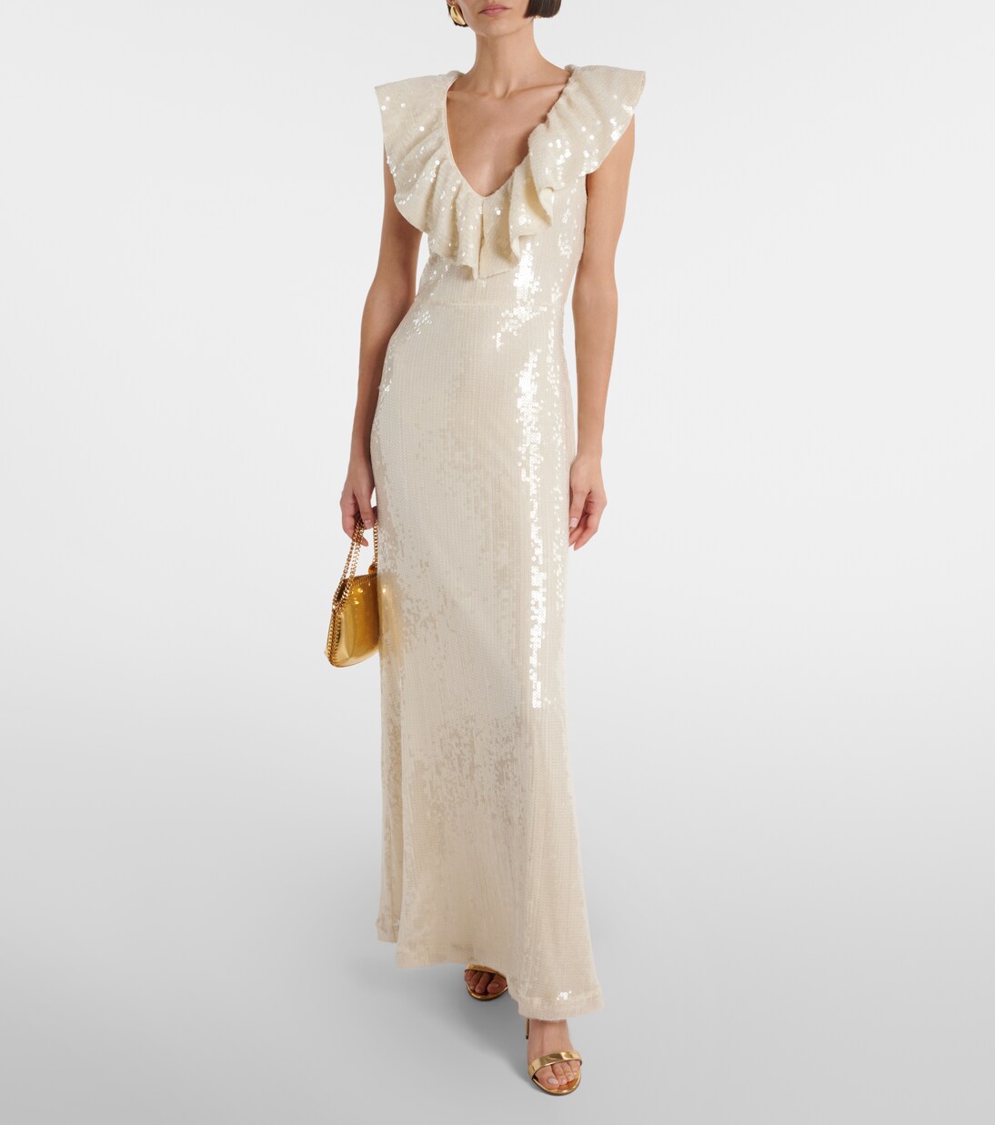 Maxikleid mit Pailletten | Rotate