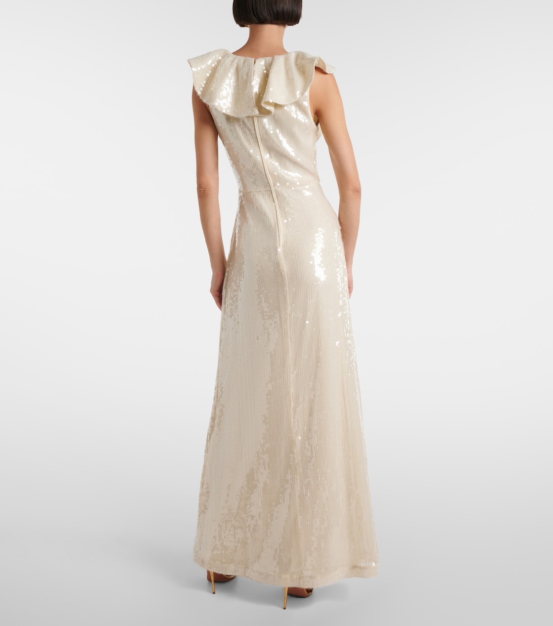 Maxikleid mit Pailletten | Rotate