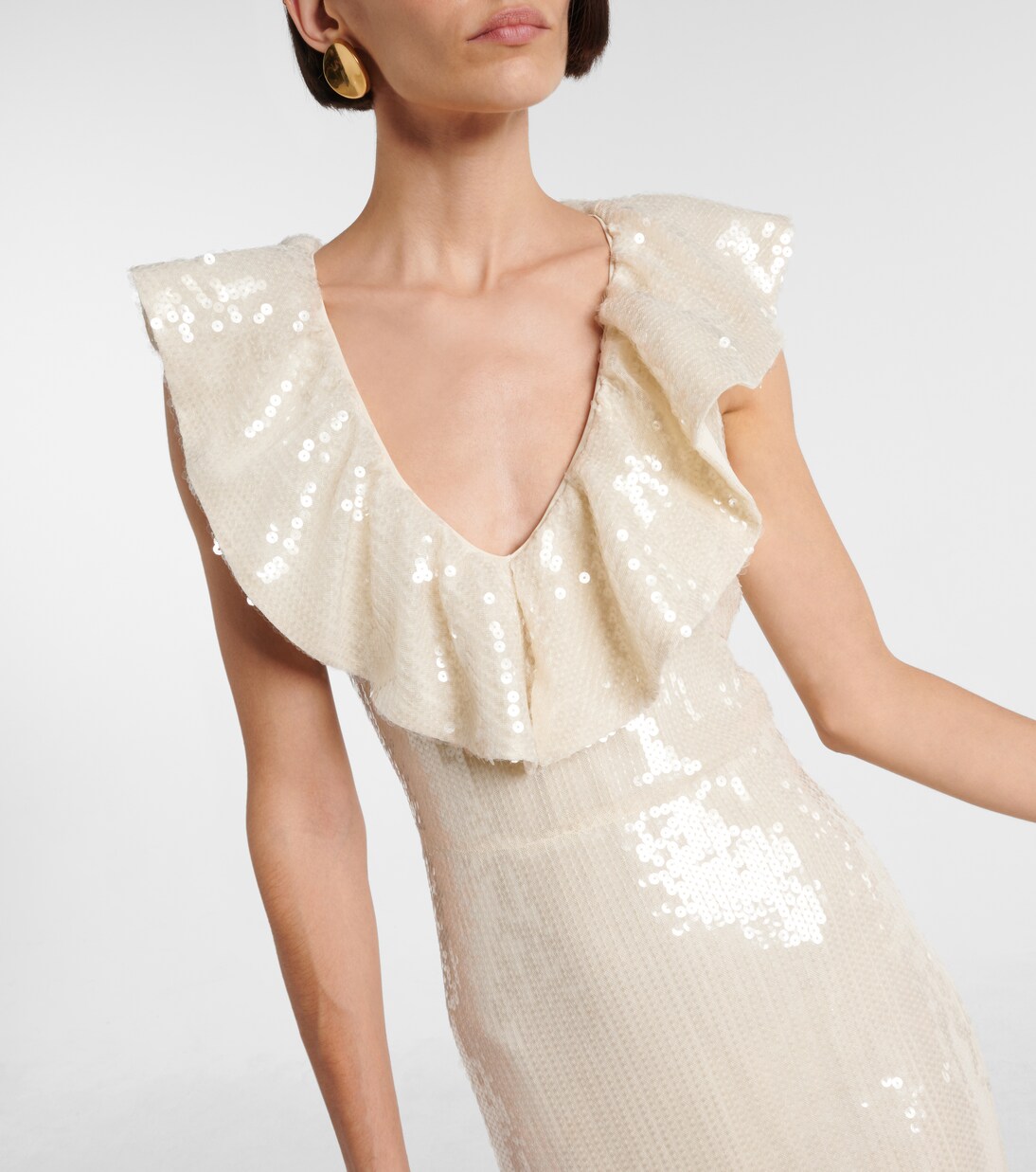 Maxikleid mit Pailletten | Rotate