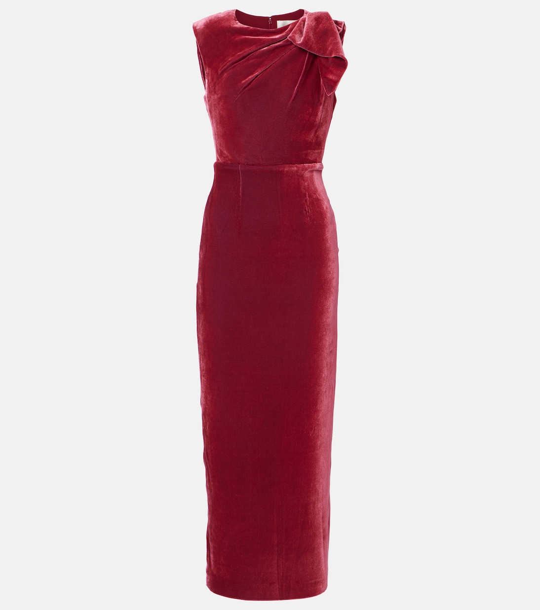 Robe longue en velours | Roland Mouret