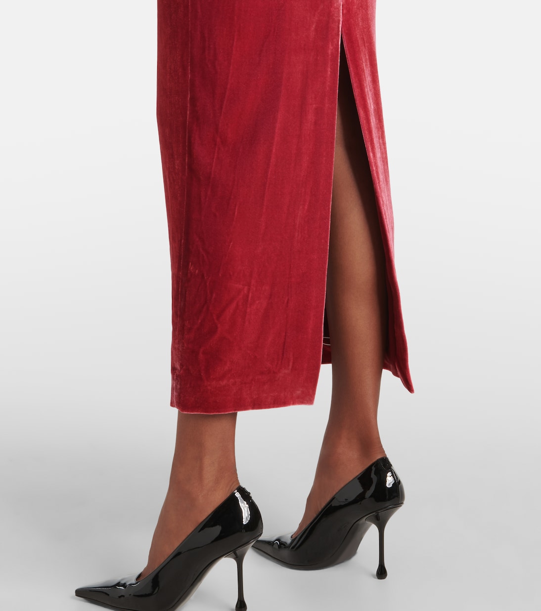 Robe longue en velours | Roland Mouret