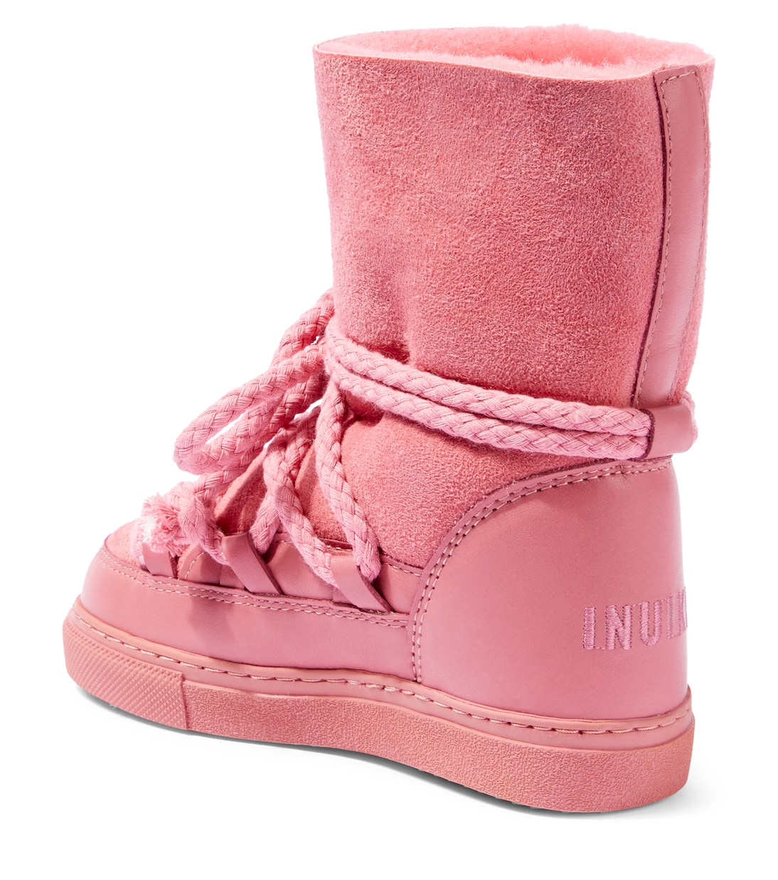 Classic High leather-trimmed ankle boots | Inuikii Kids