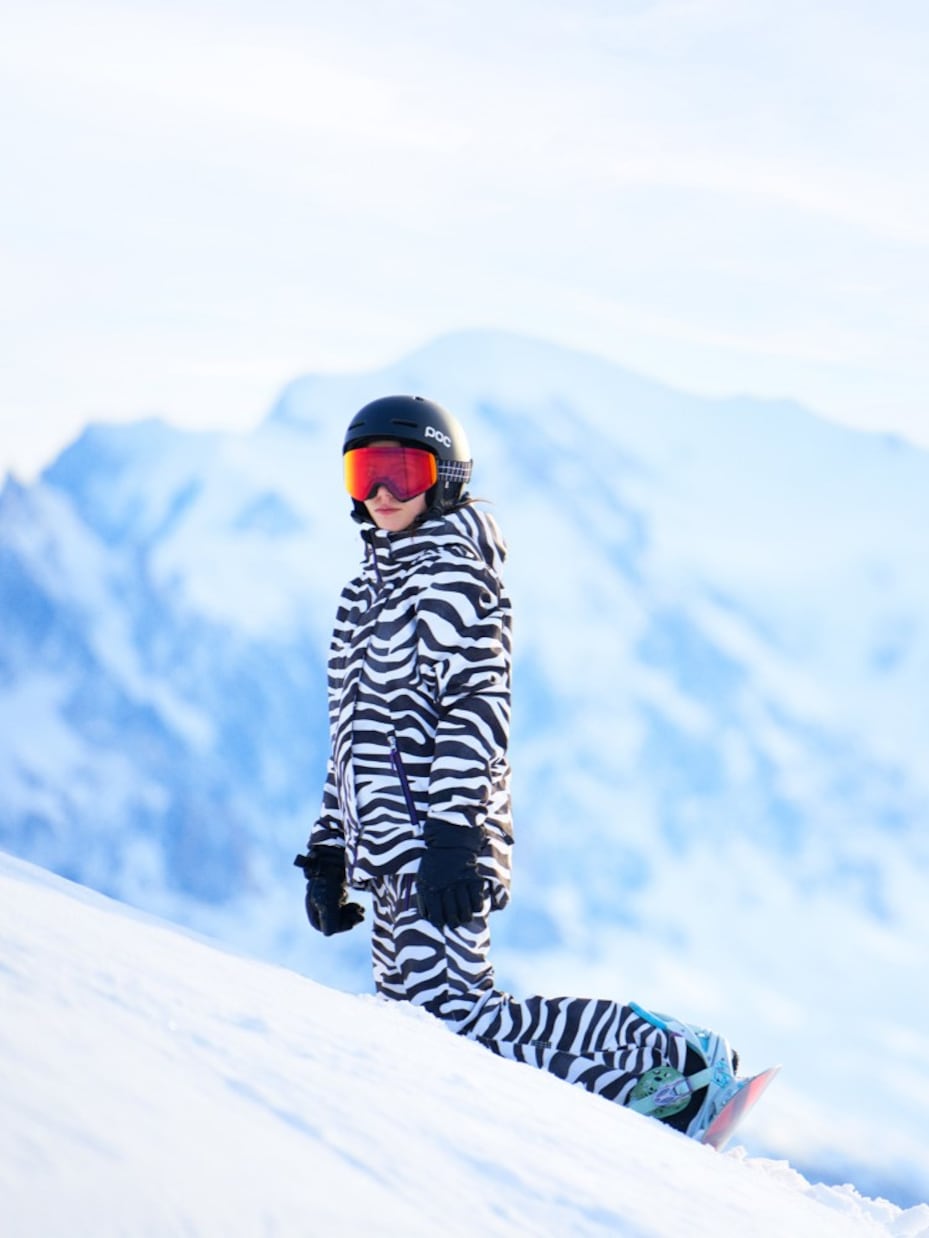 Pearson zebra-print ski jacket | Molo