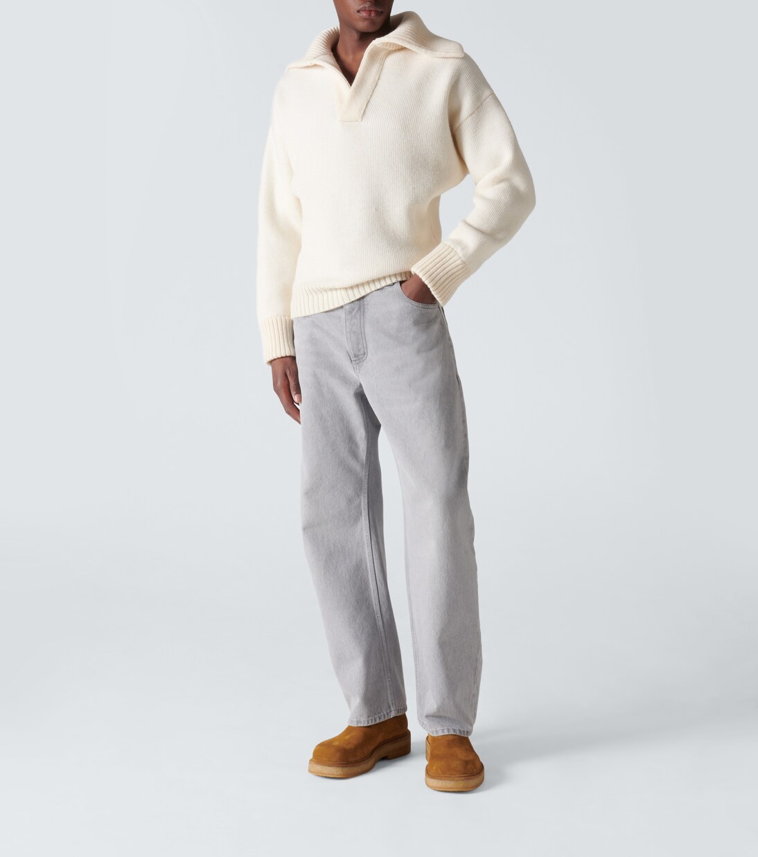 Chelsea Boots Haddock aus Veloursleder | Bottega Veneta