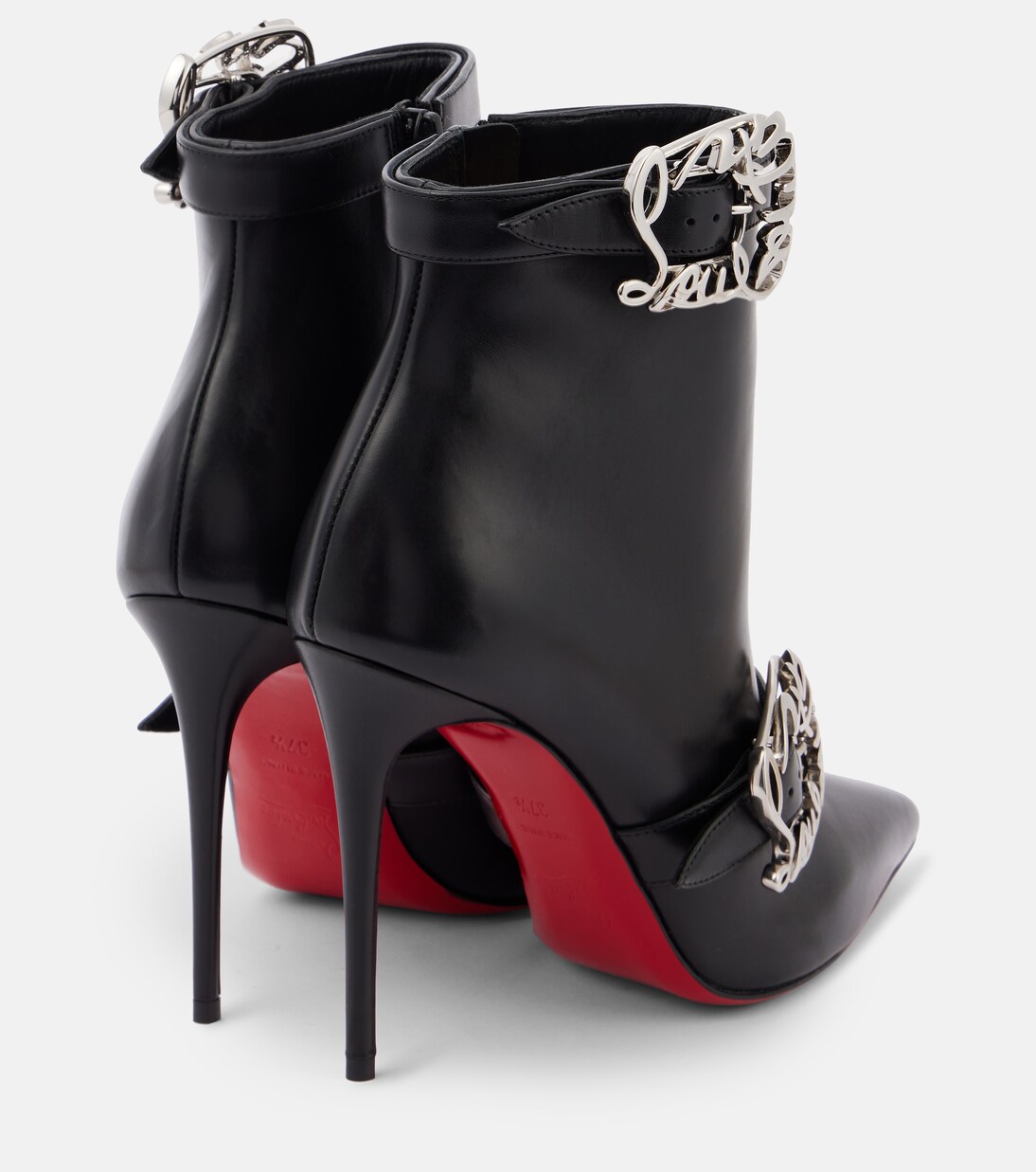 Giddylina 100 leather ankle boots | Christian Louboutin