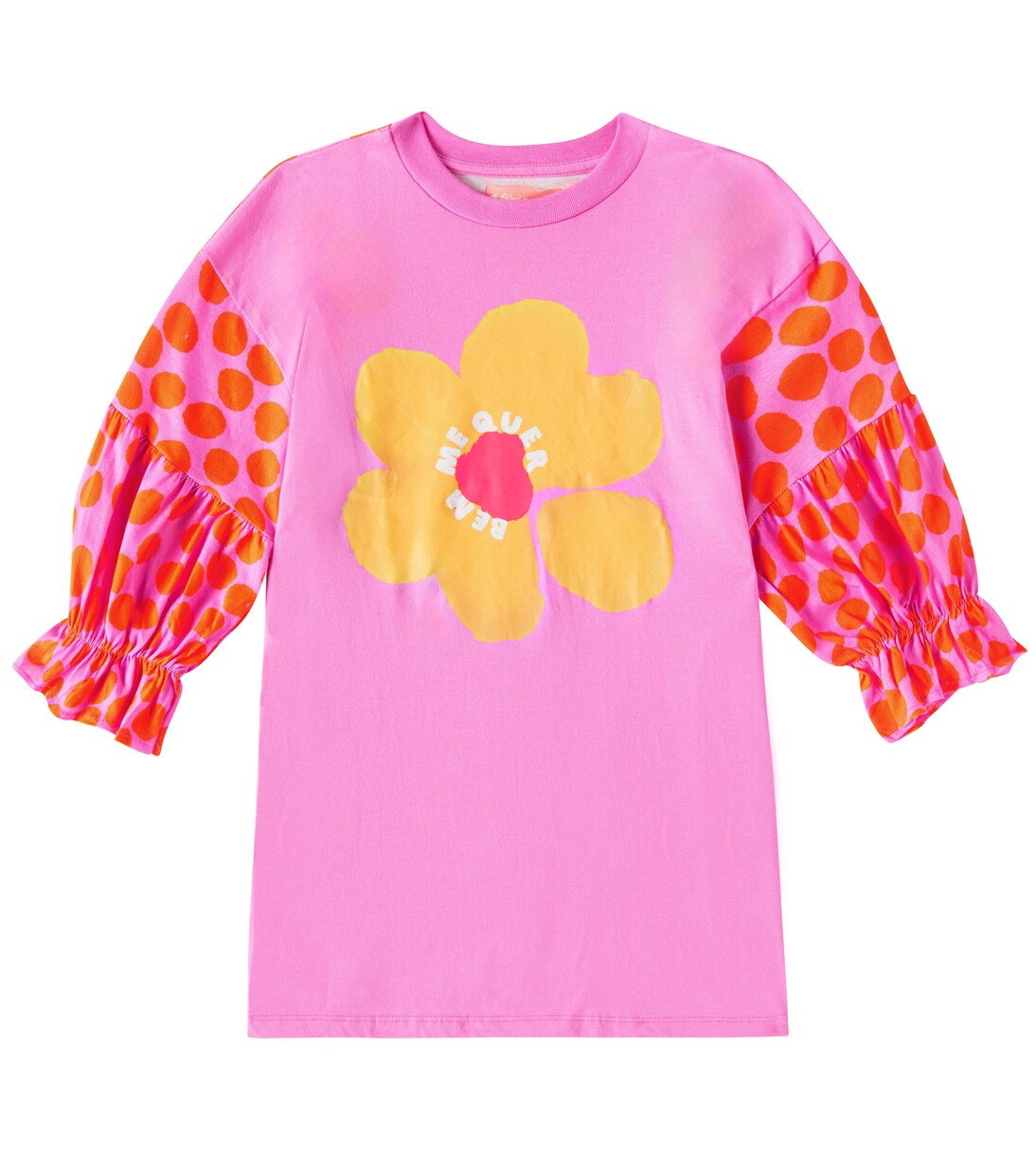 Bem Me Quer floral printed cotton dress | Fábula