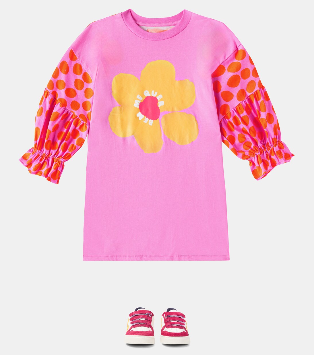 Bem Me Quer floral printed cotton dress | Fábula