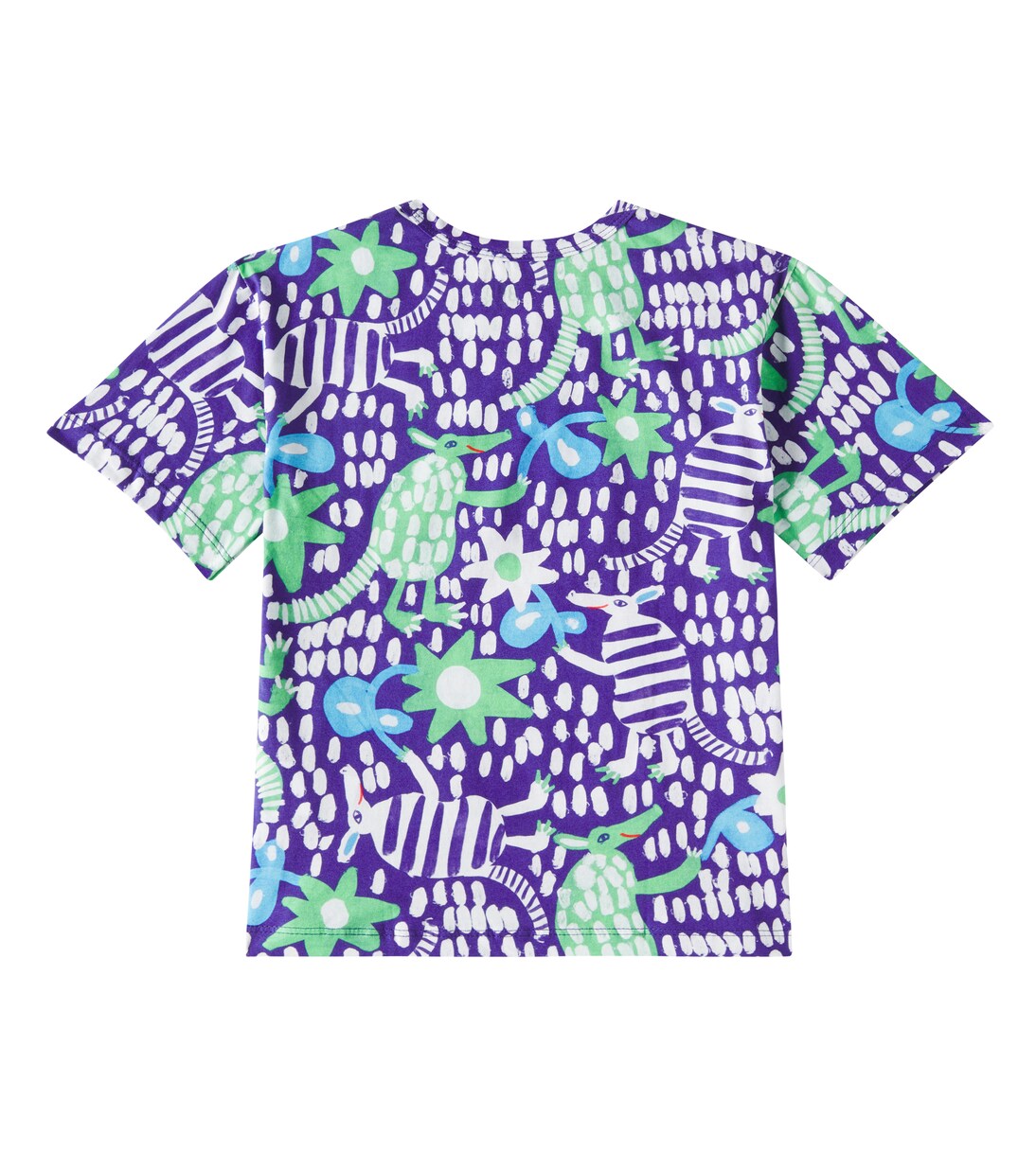 Printed cotton jersey T-shirt | Fábula