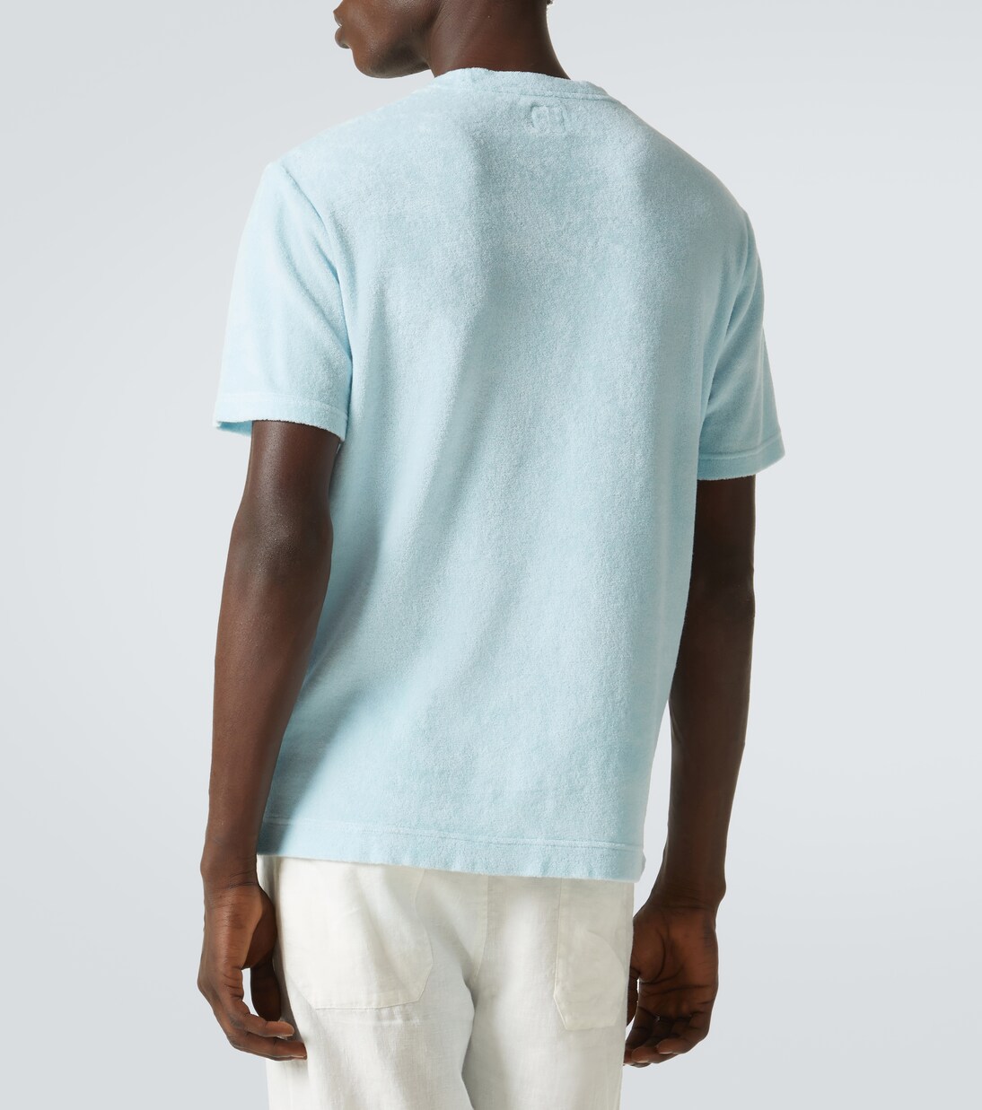 T-Shirt aus Baumwollfrottee | Fedeli