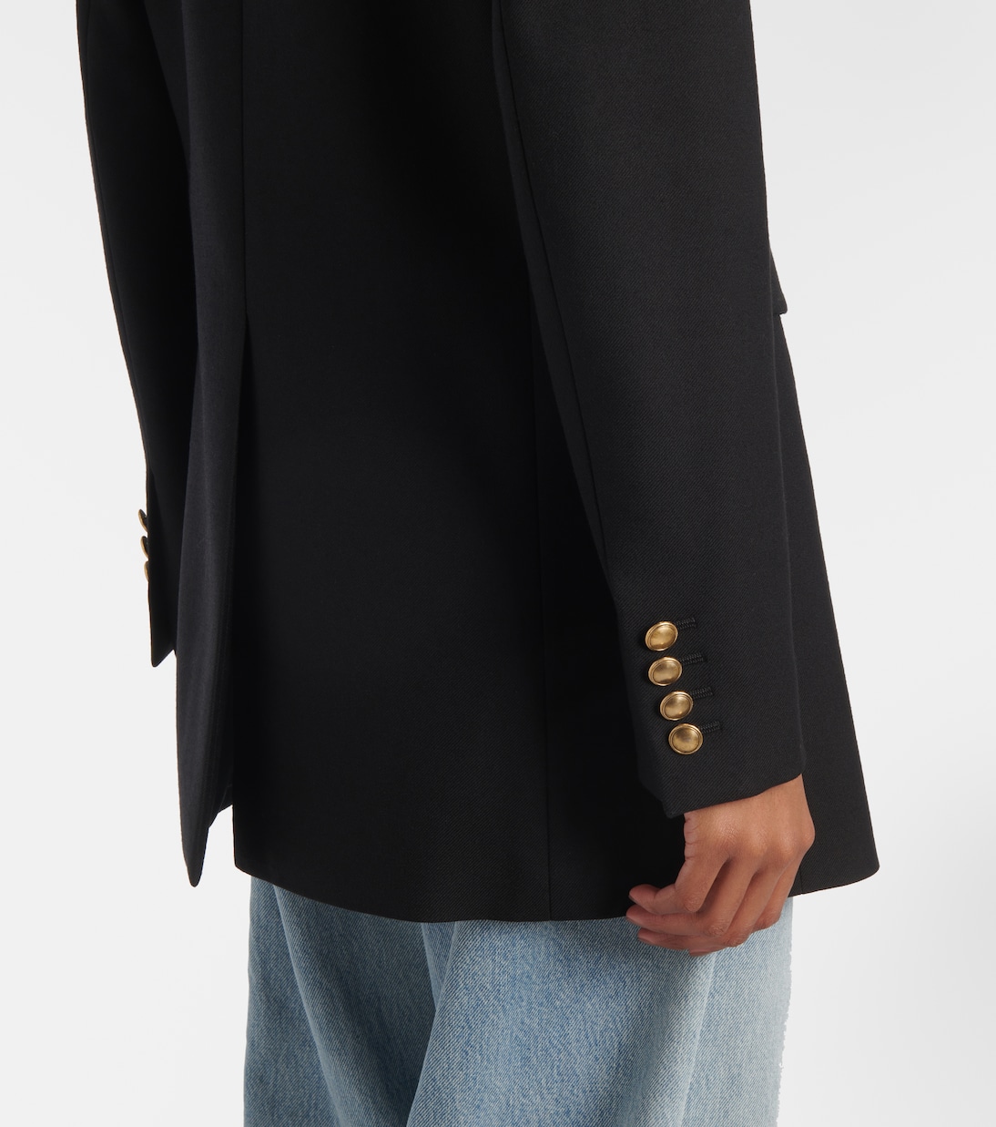 Wool gabardine blazer | Saint Laurent