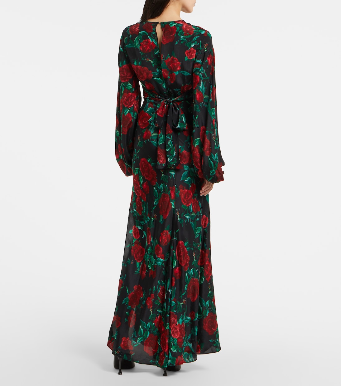 Robe longue Eleanor à fleurs | Alexandra Miro