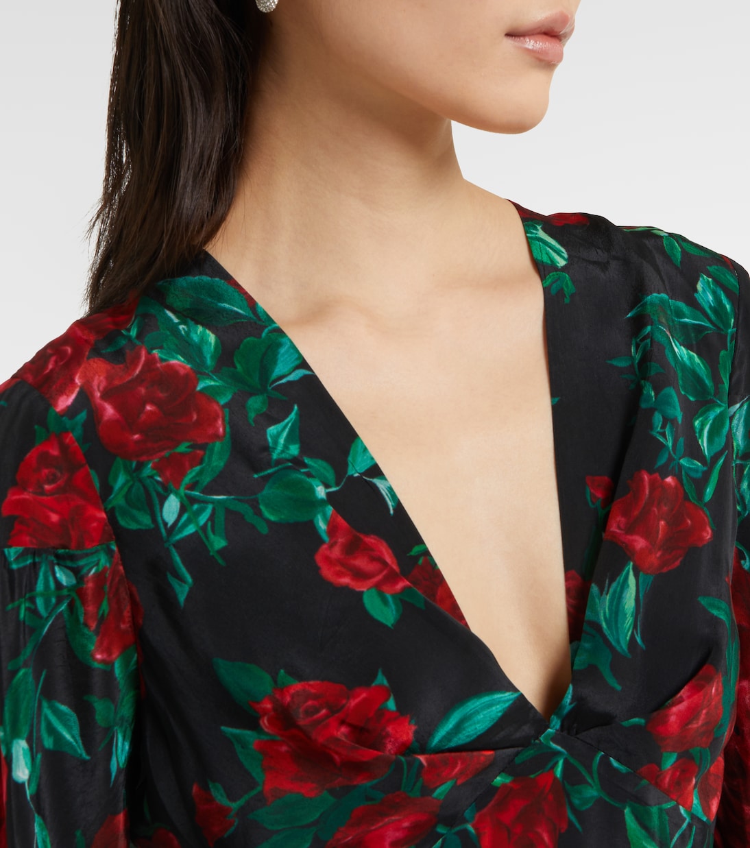 Robe longue Eleanor à fleurs | Alexandra Miro