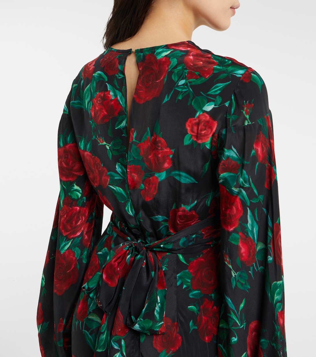 Robe longue Eleanor à fleurs | Alexandra Miro