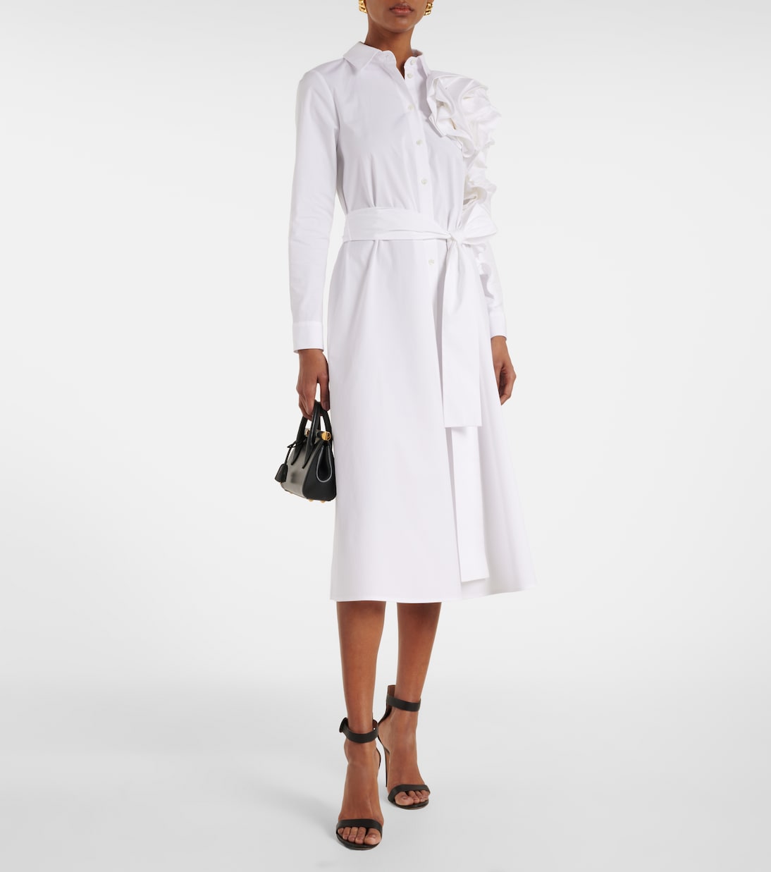 Hemdblusenkleid aus Popeline | Carolina Herrera