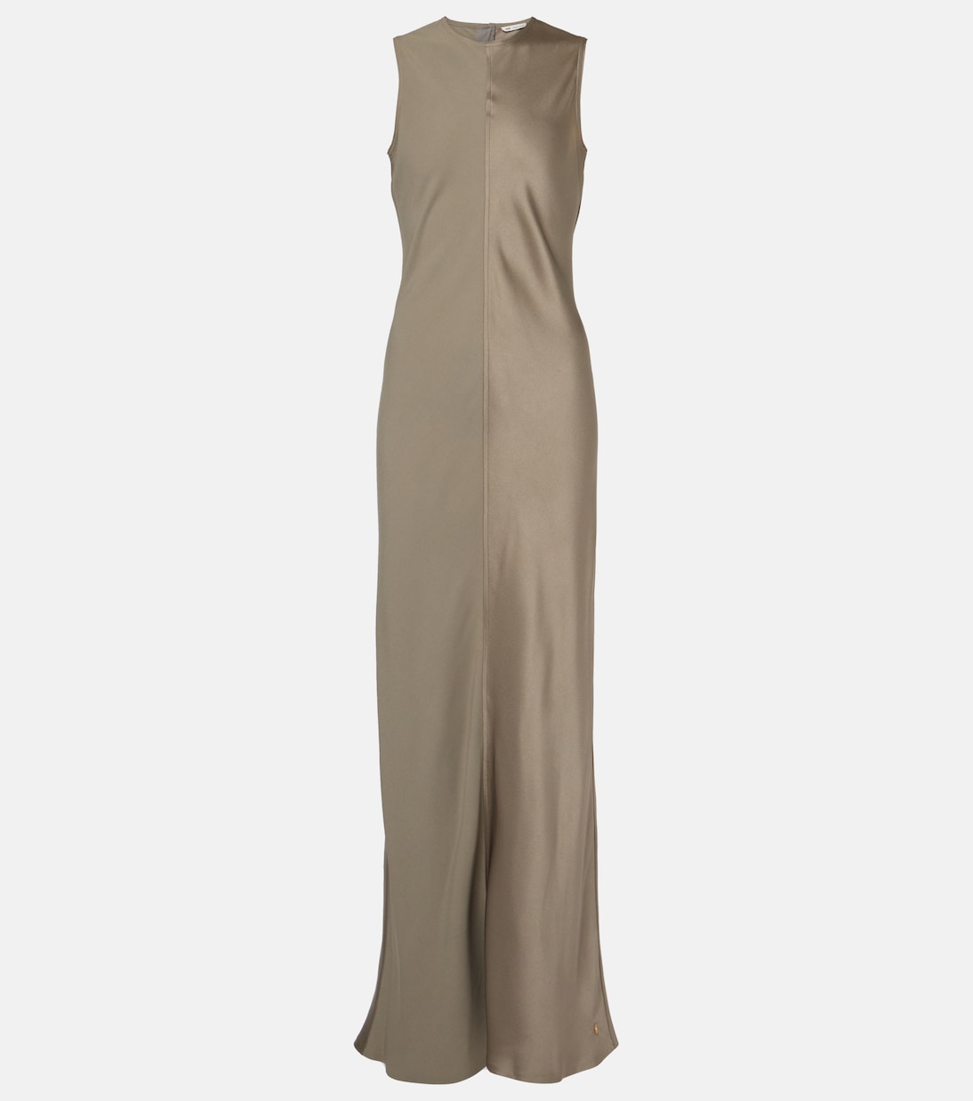 Robe longue en satin | Ami Paris