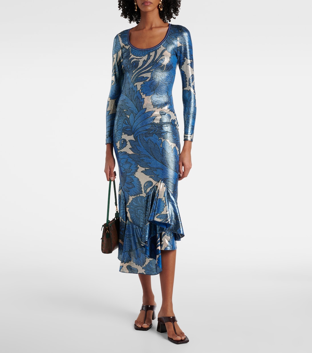 Abito midi con stampa | Etro