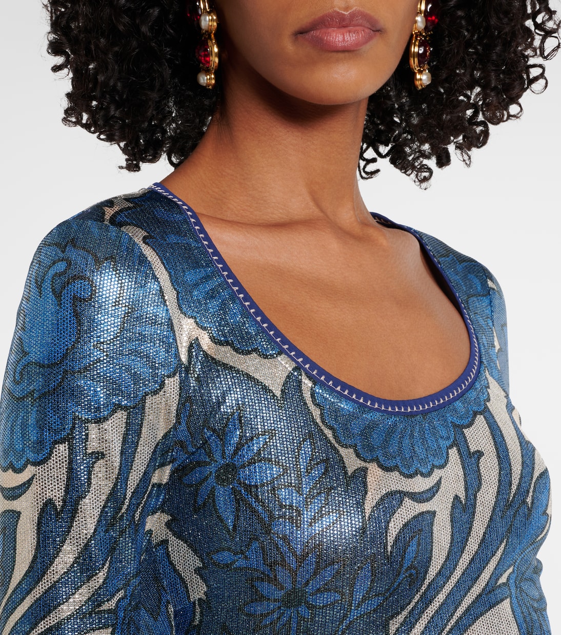 Abito midi con stampa | Etro