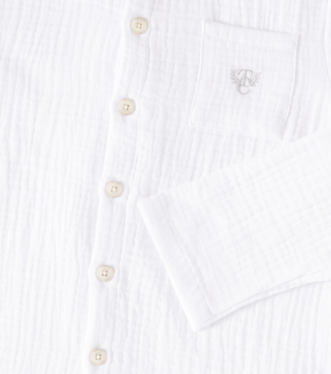 Cotton seersucker shirt | Tartine et Chocolat