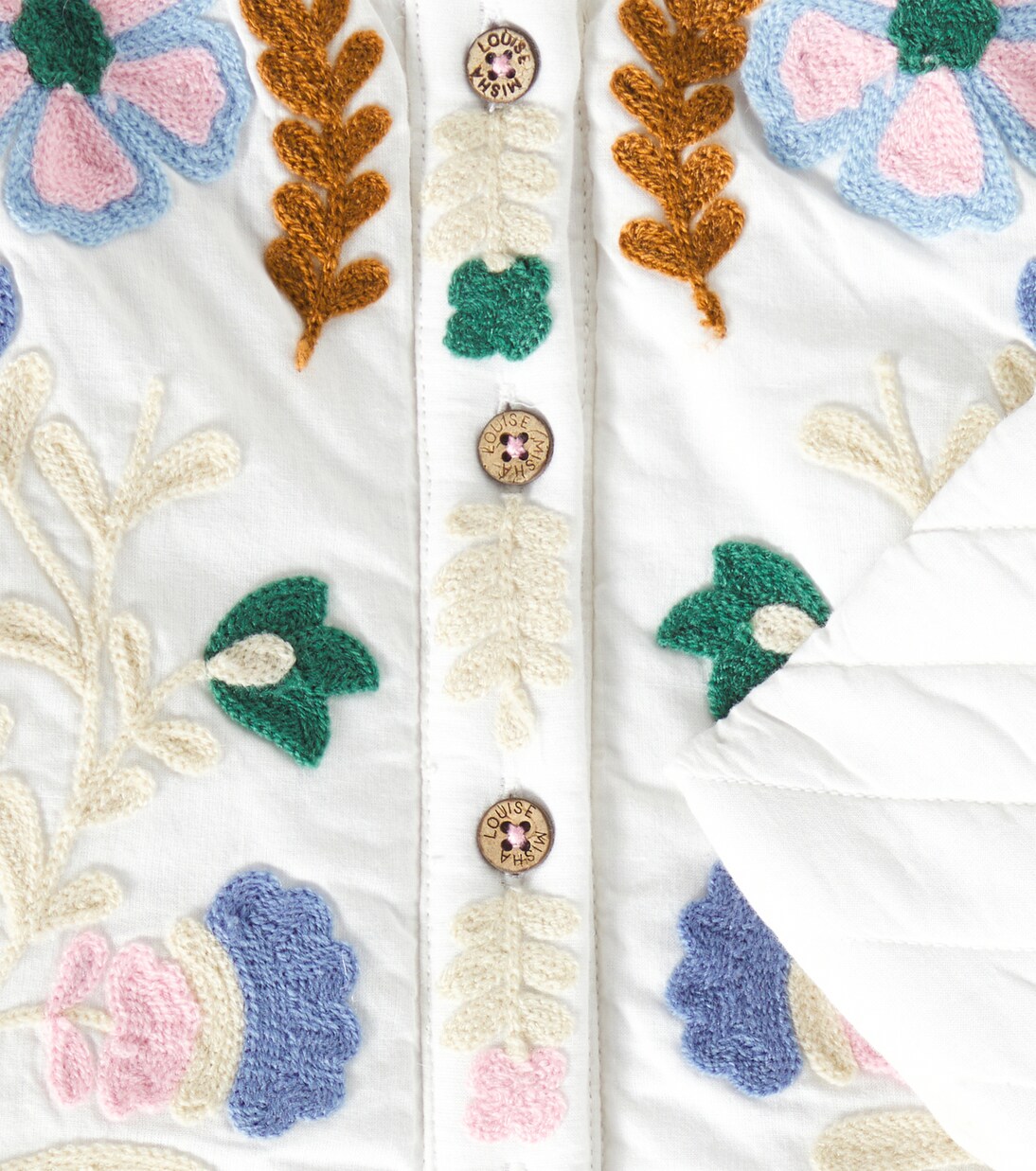 Bebé - chaqueta Orisha de gasa de algodón | Louise Misha