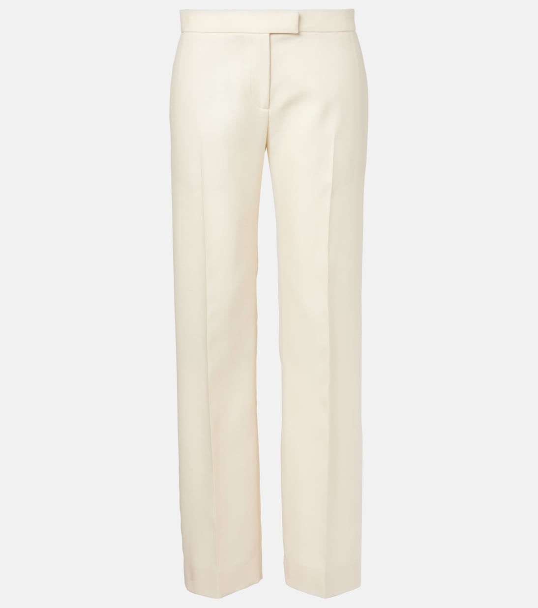 Callen wool and silk straight pants | Khaite