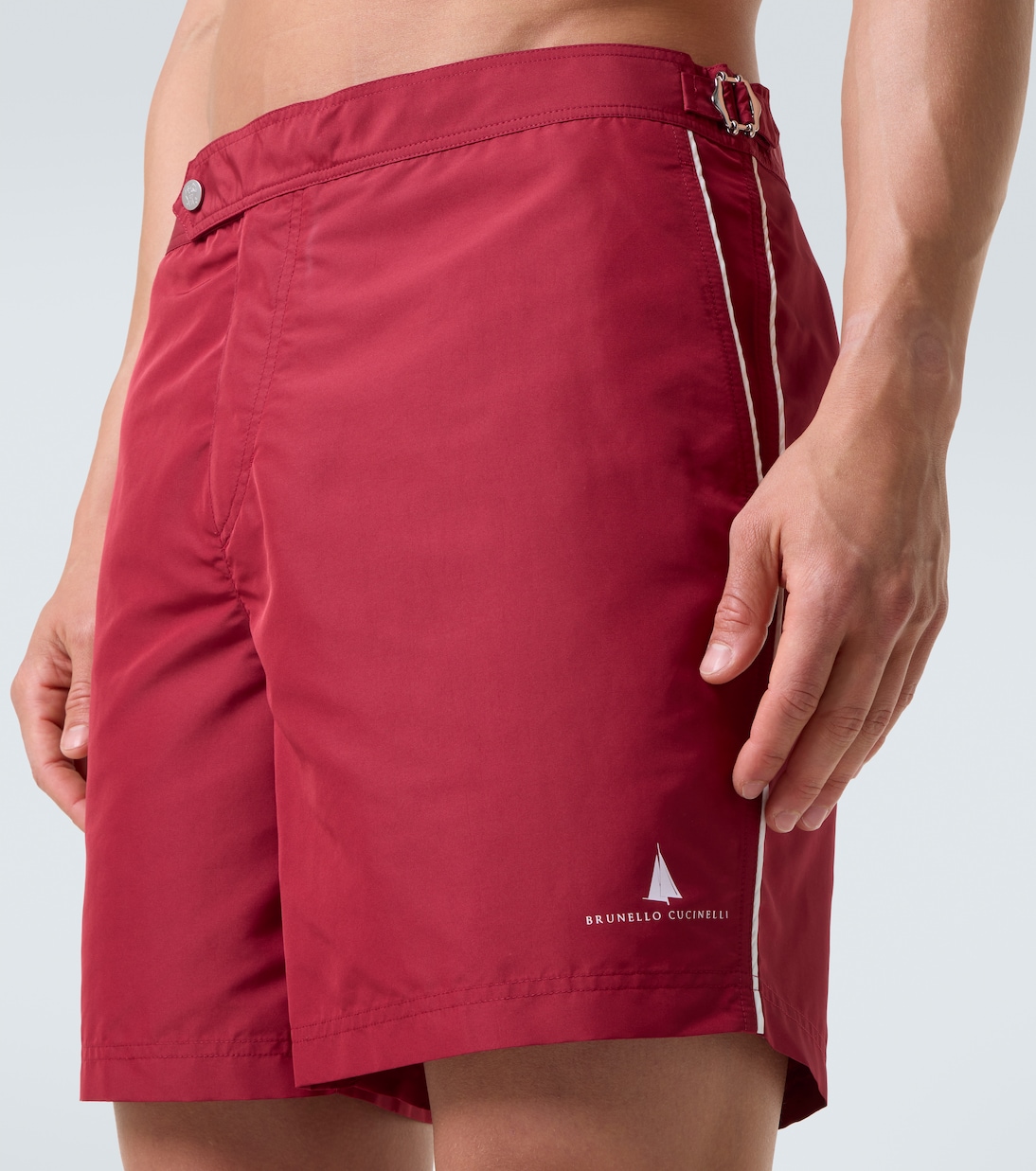 Logo swim trunks | Brunello Cucinelli