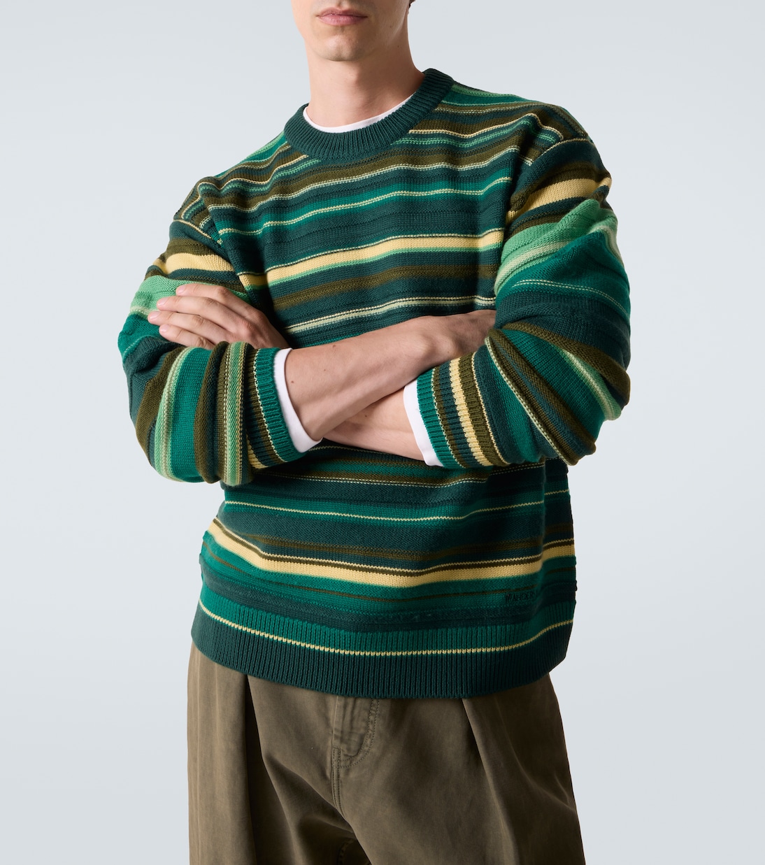 Striped wool sweater | JW Anderson