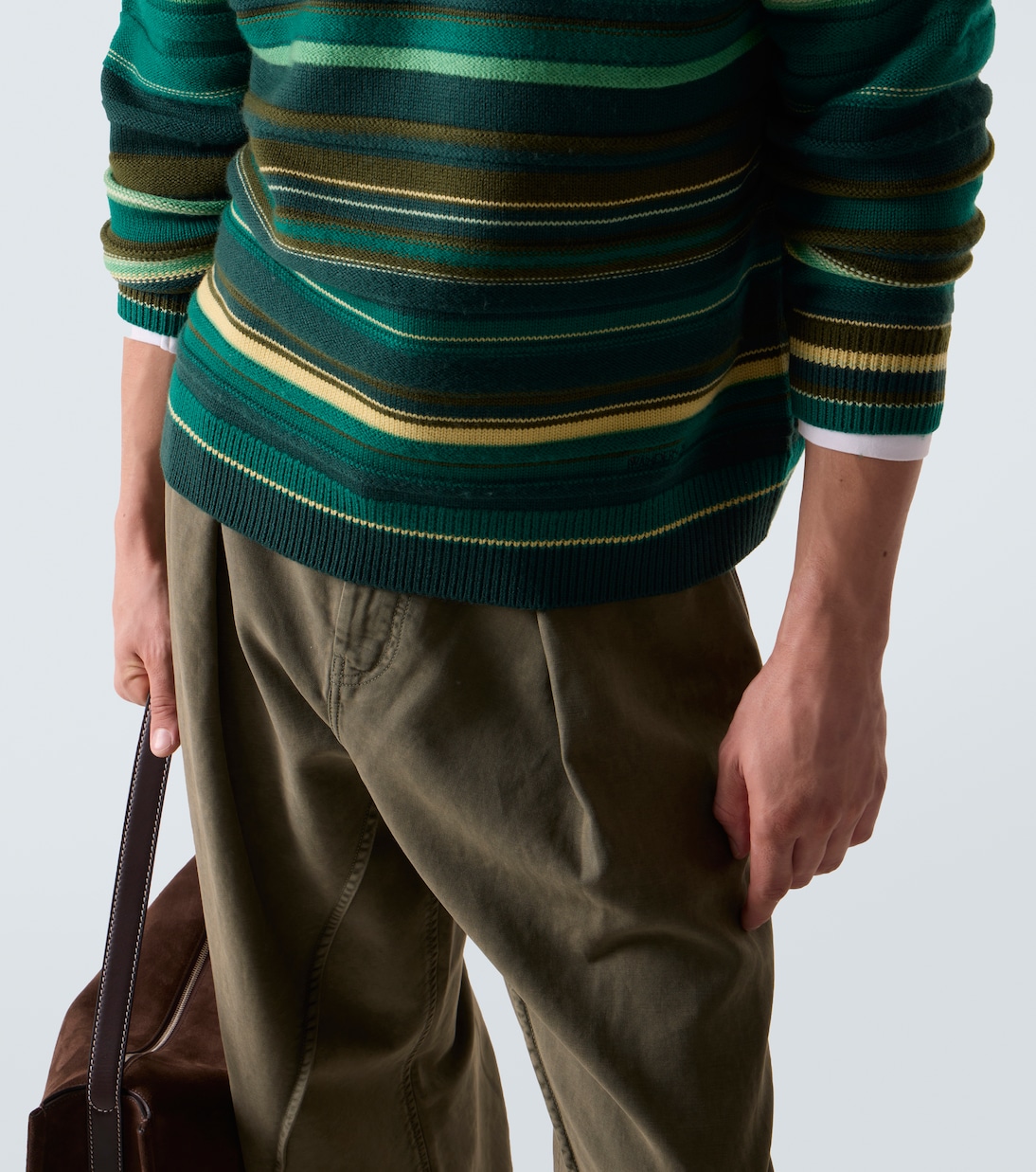 Striped wool sweater | JW Anderson