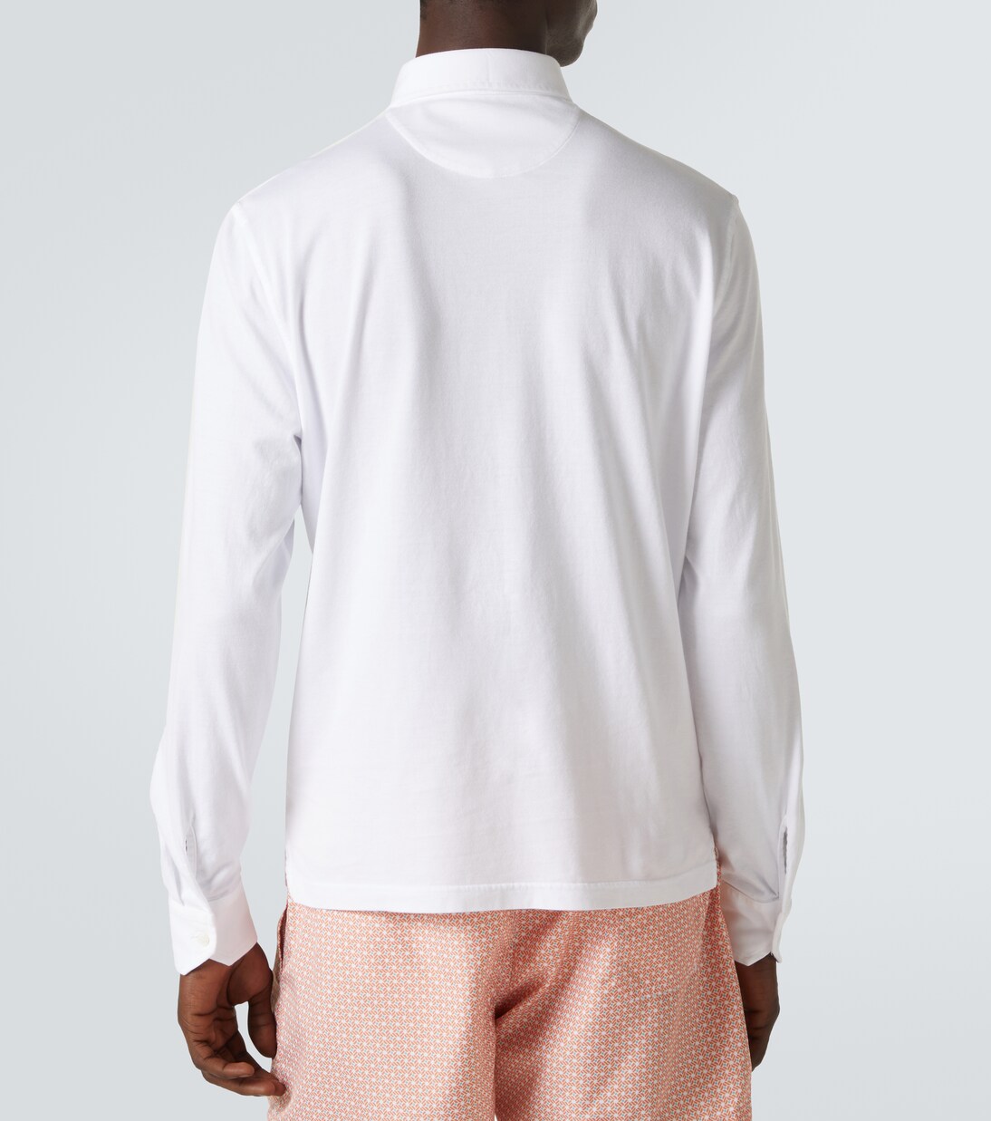 Polohemd Zero aus Baumwoll-Jersey | Fedeli