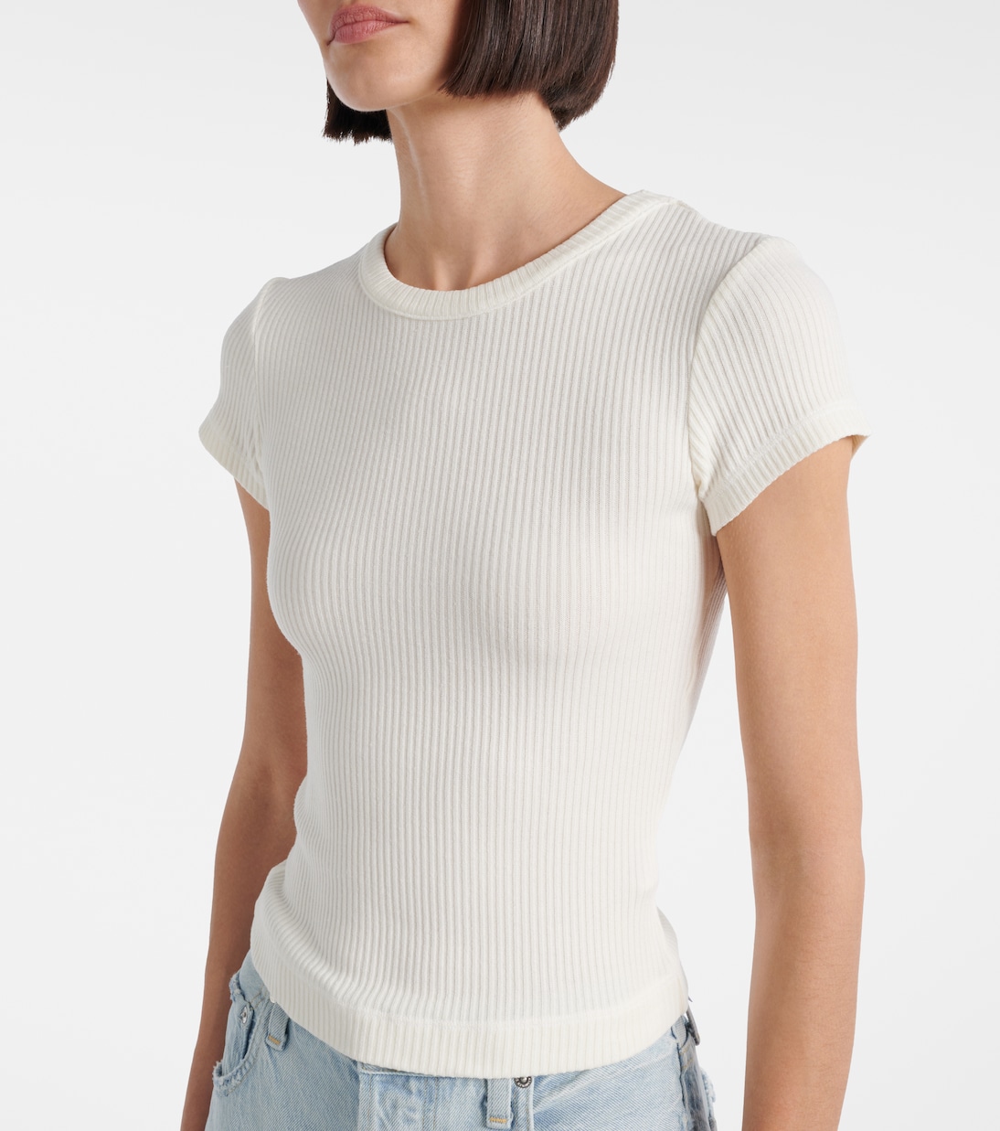 T-Shirt Nello aus Rippstrick | Citizens of Humanity