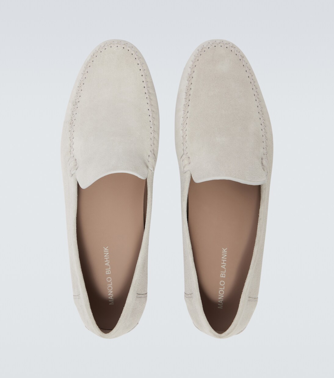 Alder suede loafers | Manolo Blahnik