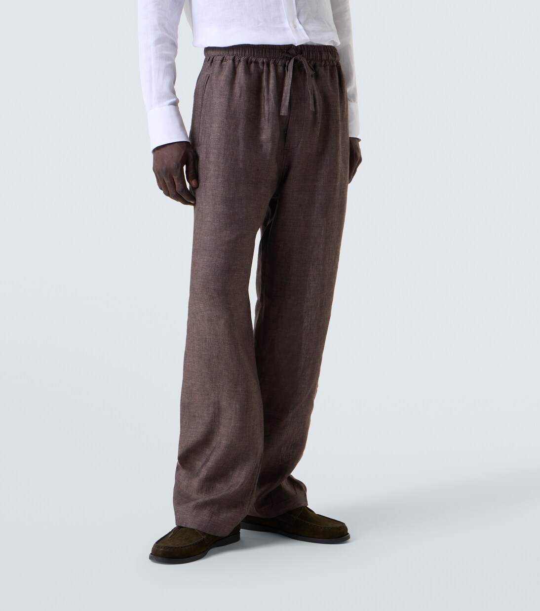 Weite Hose aus Leinen | Saman Amel