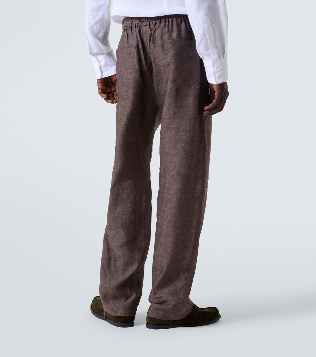 Weite Hose aus Leinen | Saman Amel