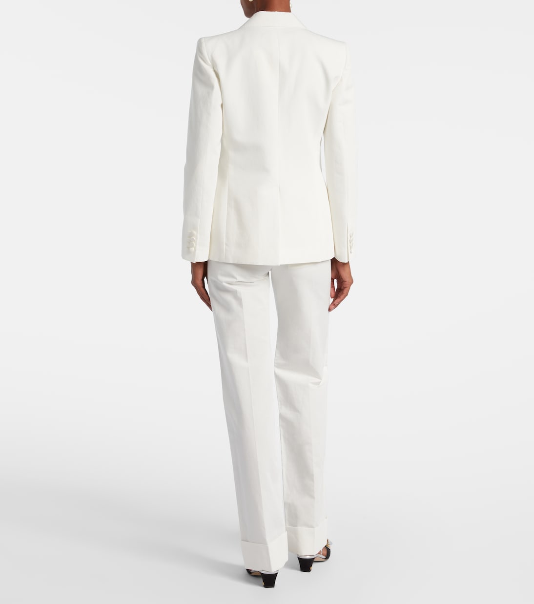 Blazer aus Baumwolle und Leinen | Valentino