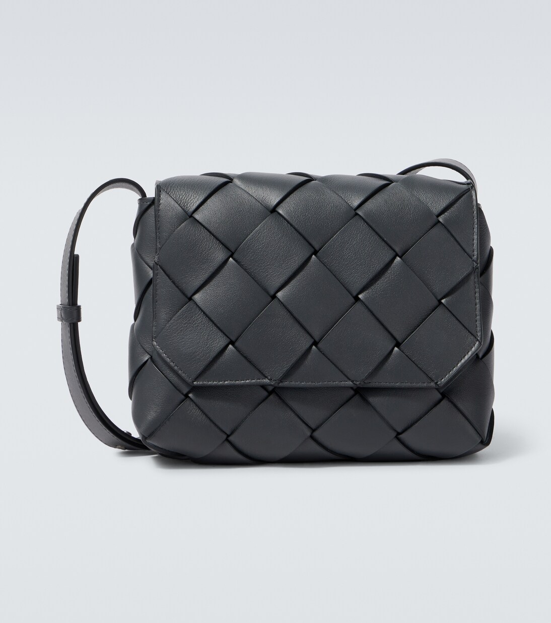 Diago Small leather crossbody bag | Bottega Veneta