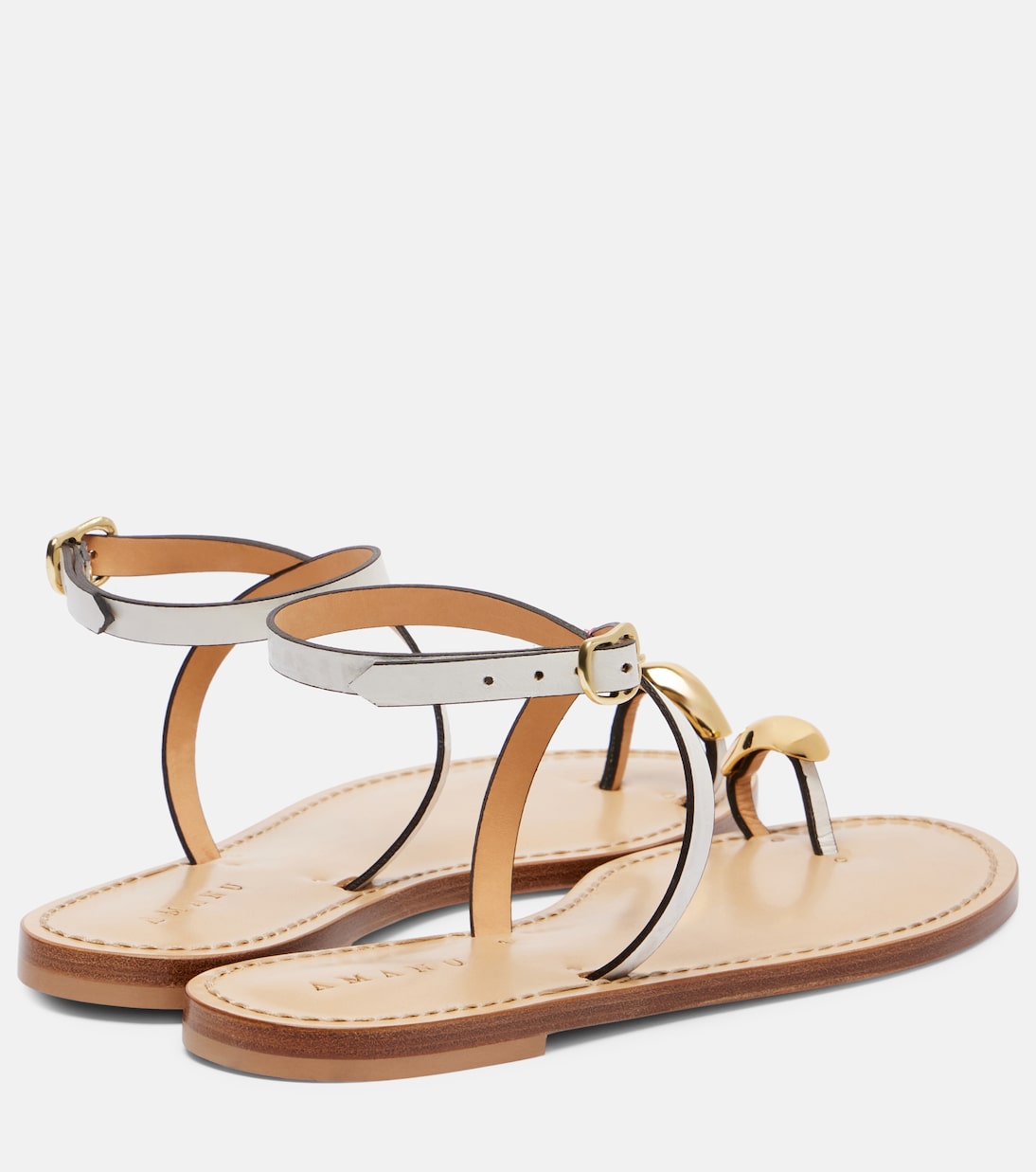Kigali embellished leather sandals | Amanu