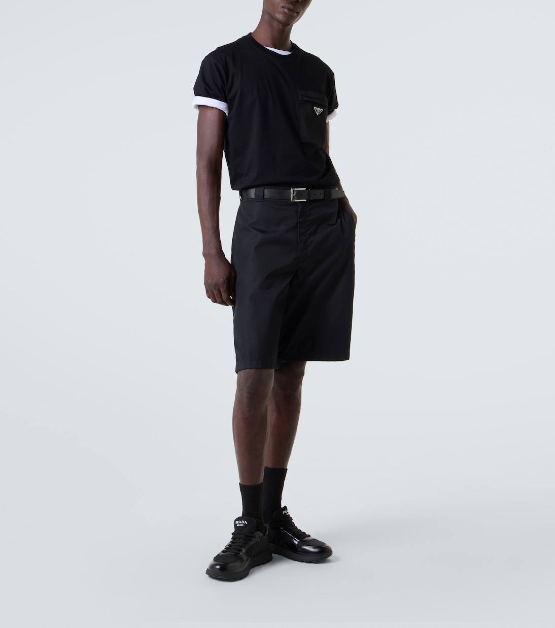 T-Shirt aus Baumwolle | Prada