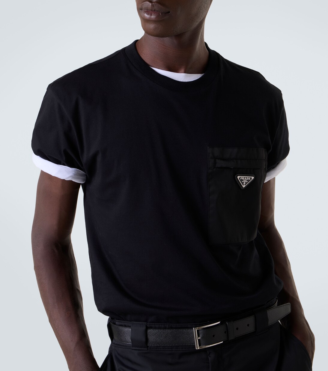 T-Shirt aus Baumwolle | Prada