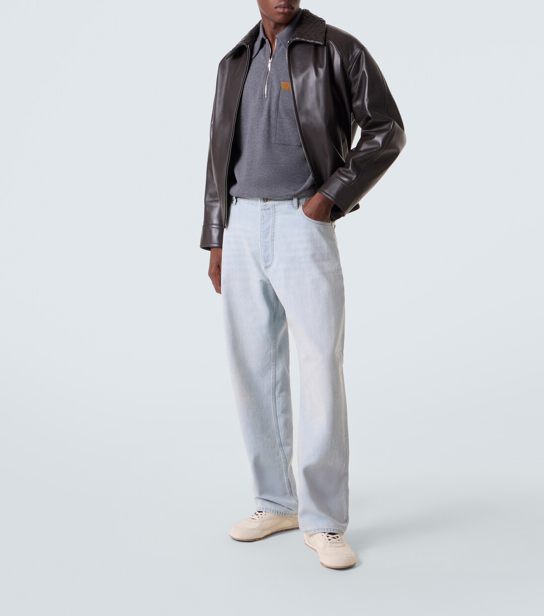 Intrecciato leather jacket | Bottega Veneta