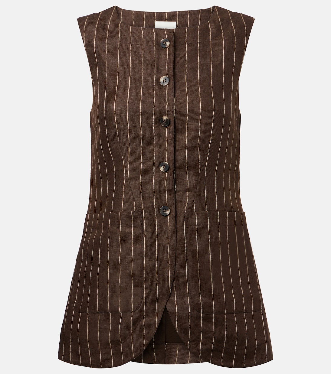 Weste Emma aus Leinen | Posse