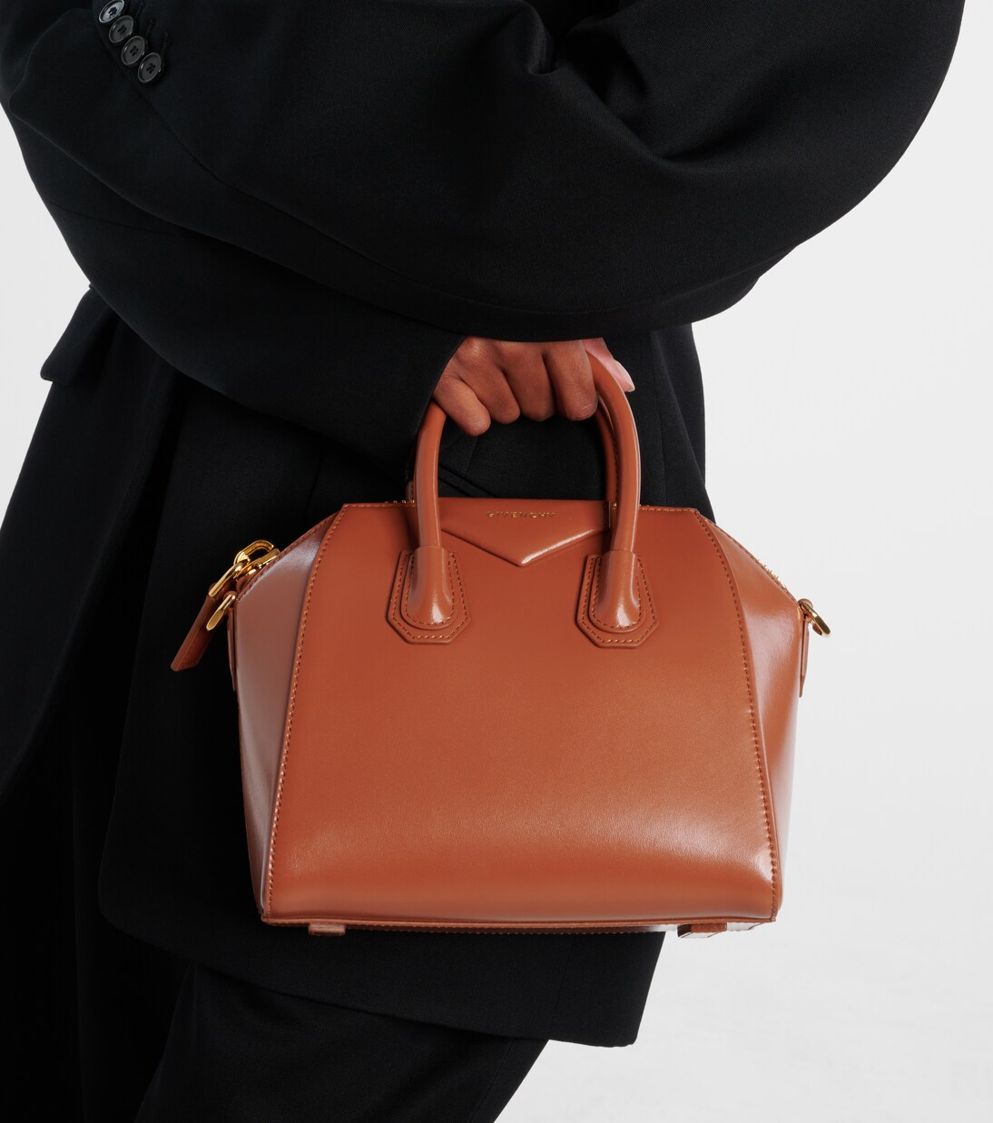 Antigona Mini leather tote bag | Givenchy