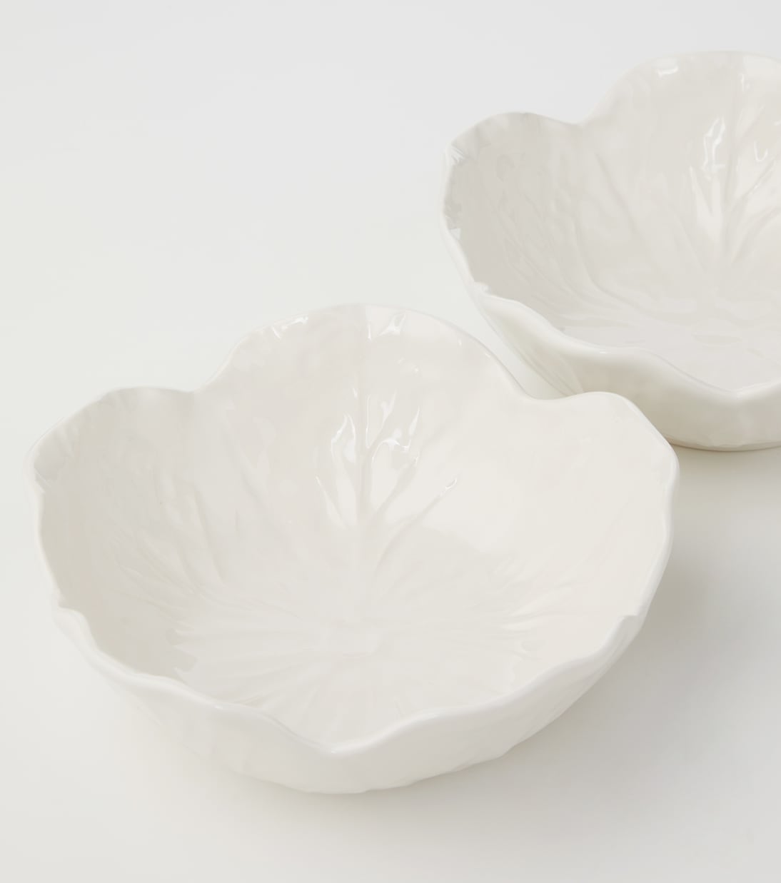 Cabbage set of 4 ceramic bowls | Bordallo Pinheiro