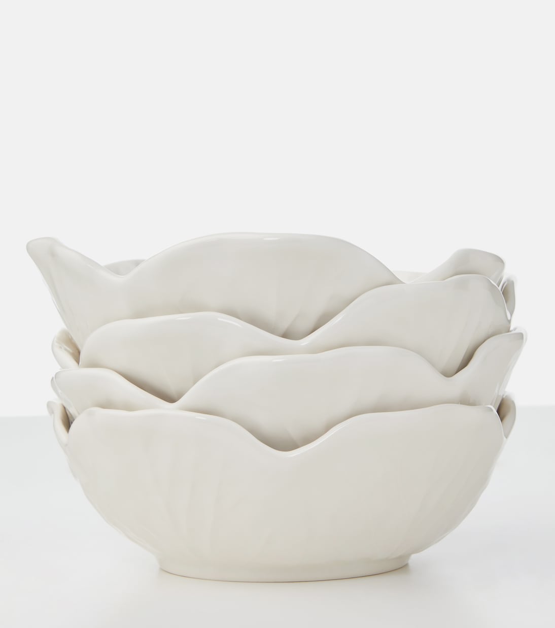 Cabbage set of 4 ceramic bowls | Bordallo Pinheiro