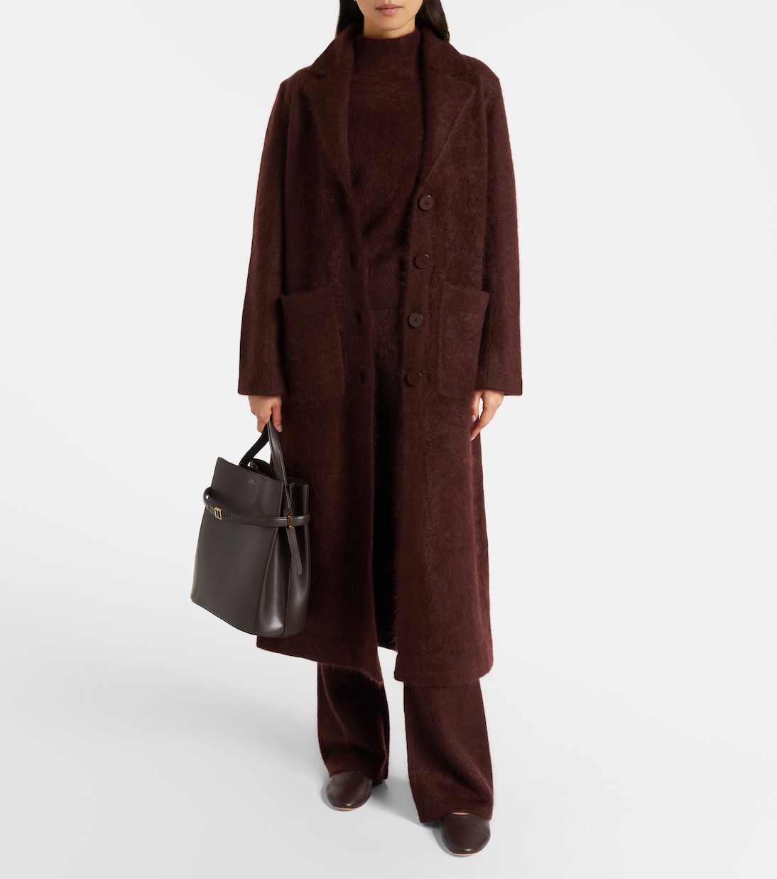 Mantel Fluffy Statement aus einem Wollgemisch | Dorothee Schumacher