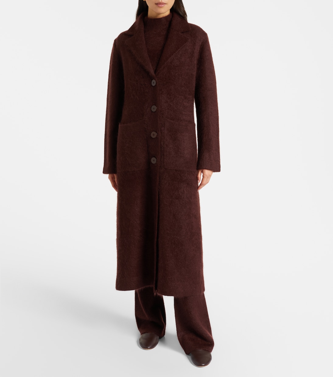 Mantel Fluffy Statement aus einem Wollgemisch | Dorothee Schumacher