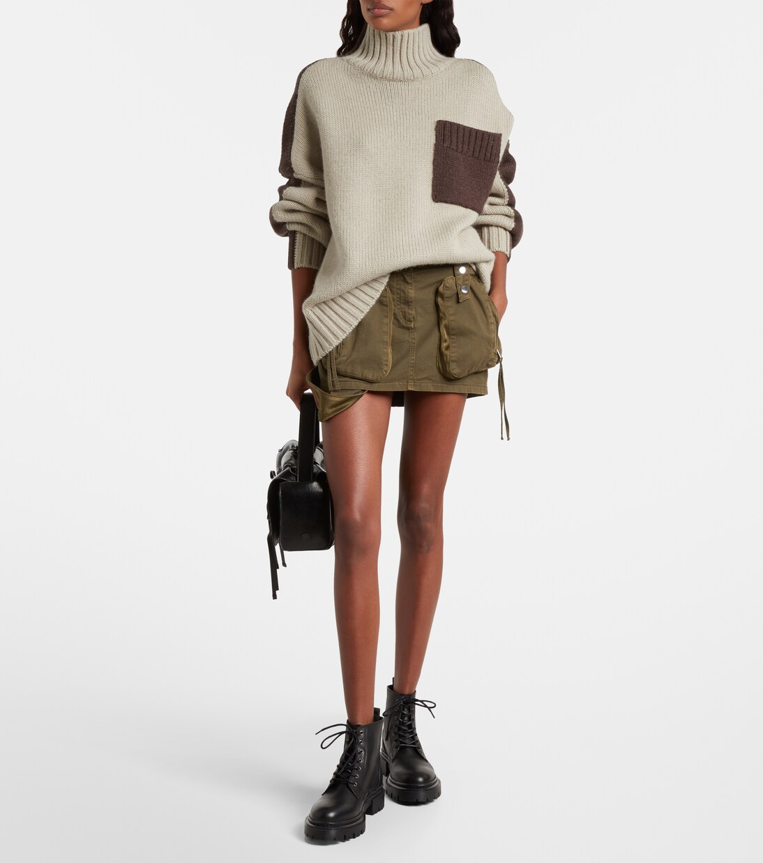 Henry leather combat boots | Staud